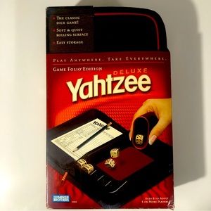 Yahtzee deluxe game folio edition 2003